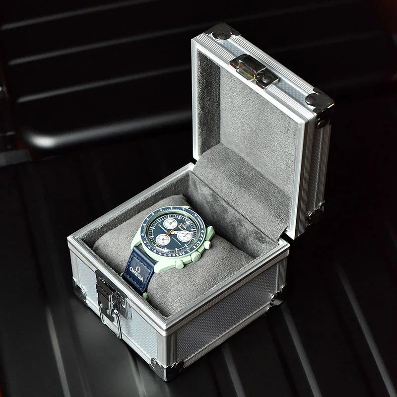 Portable Aluminum Watch Boxes  - Luxury Watch Travel Case incelemesi ve fiyatı