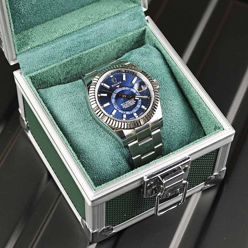 Portable Aluminum Watch Boxes  - Luxury Watch Travel Case incelemesi ve fiyatı