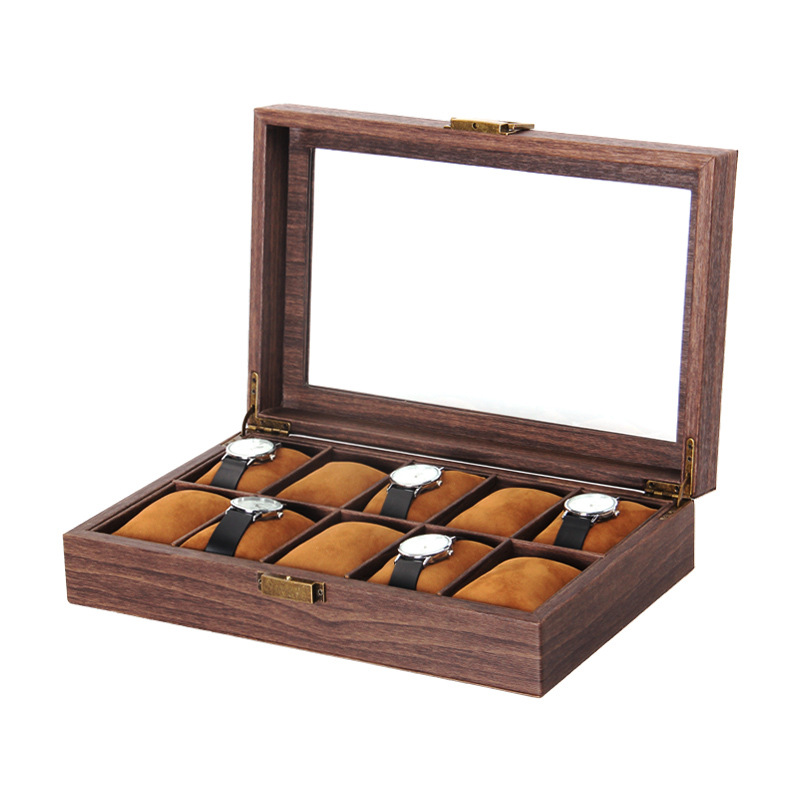 Luxury Wooden 2/3/6/10/12 Grid - Luxury Watch Travel Case incelemesi ve fiyatı