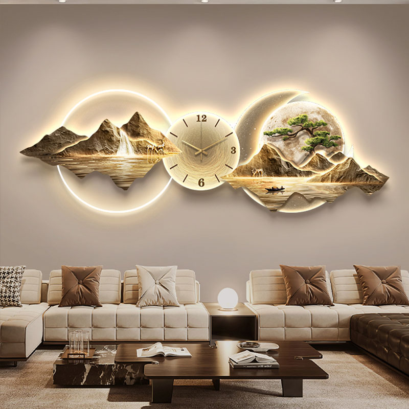 Living Room Wall Clocks Art Mu - Luxury Watch Wall Clock incelemesi ve fiyatı