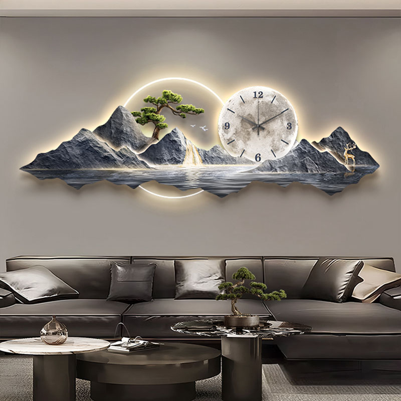 Living Room Wall Clocks Art Mu - Luxury Watch Wall Clock incelemesi ve fiyatı