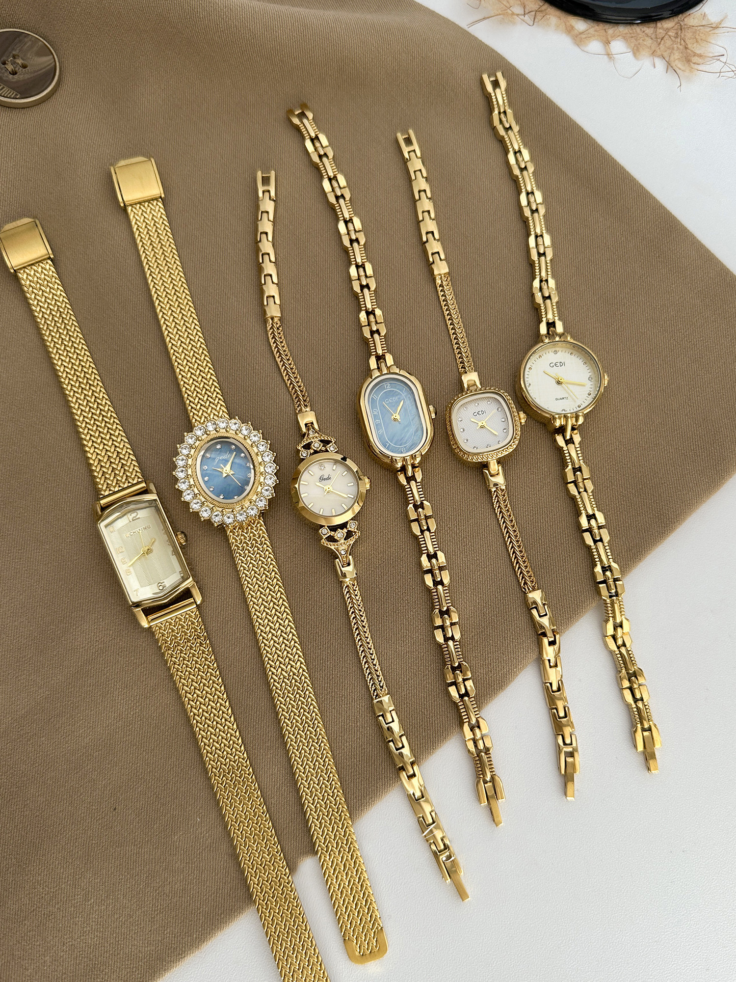 Vintage Gold Women's Watch Col - Luxury Watch Collection incelemesi ve fiyatı