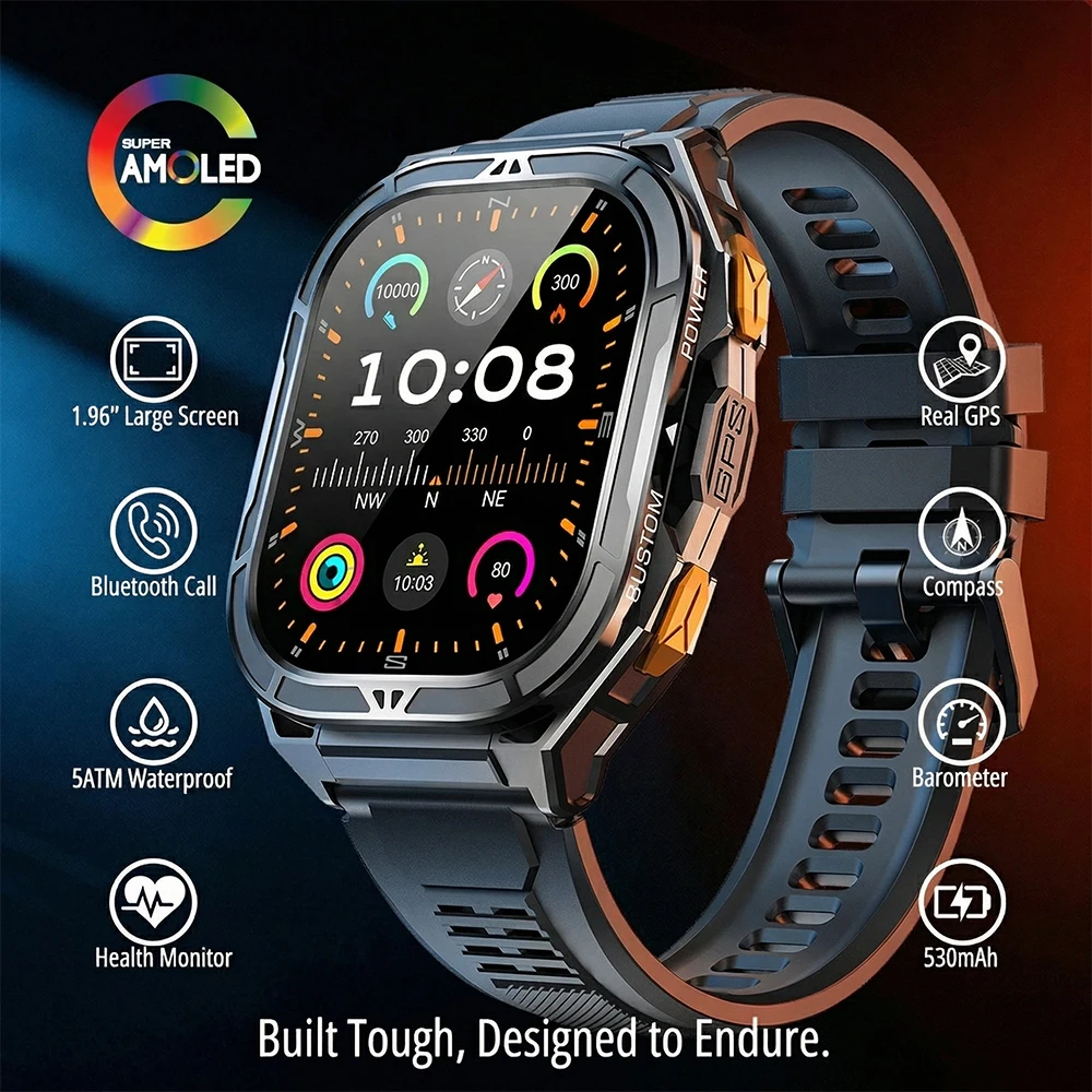 Luxury AMOLED Smartwatch Real  - Luxury Watch On Wrist incelemesi ve fiyatı