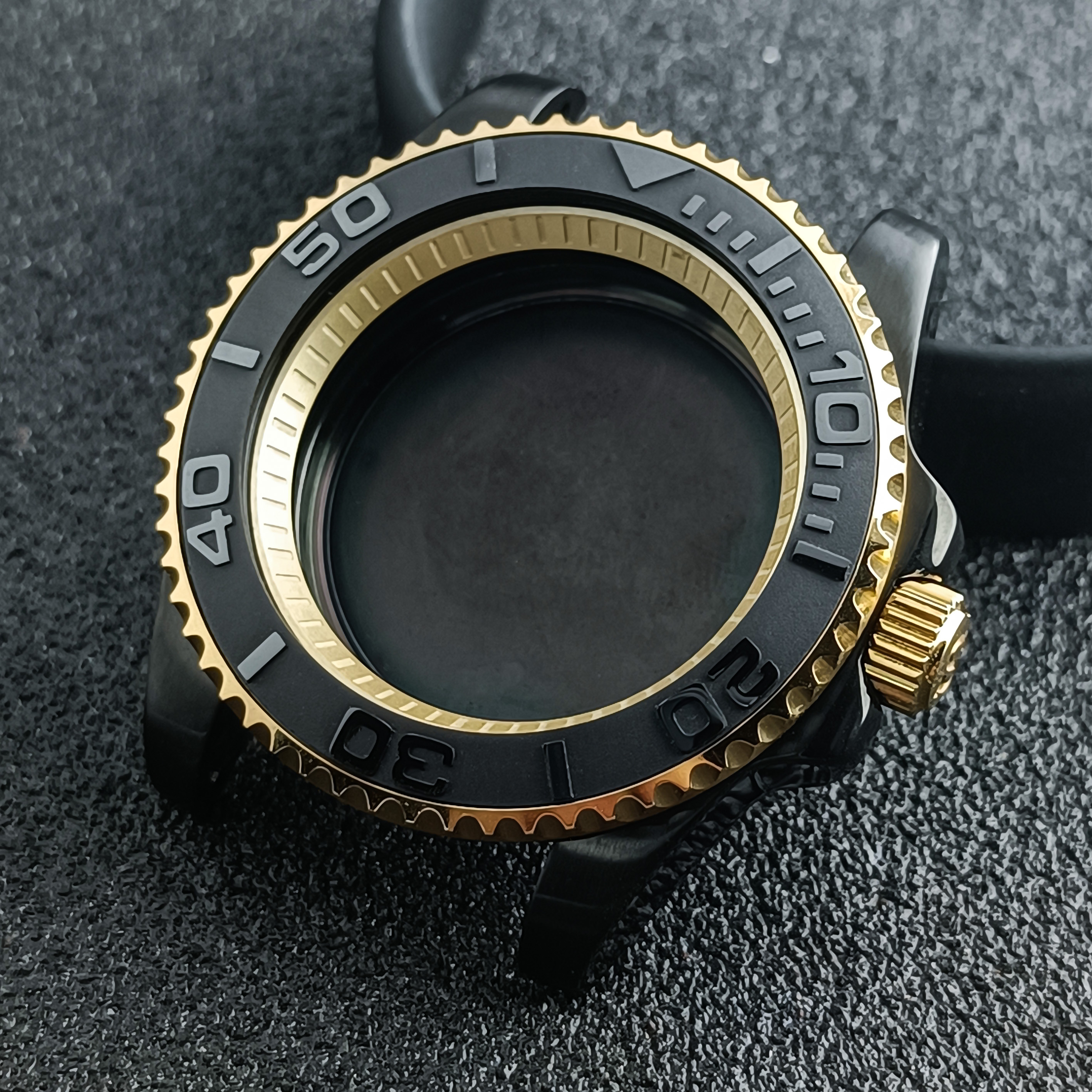 NH35 Case 40.5mm black gold/ro - Bronze Case Watch incelemesi ve fiyatı