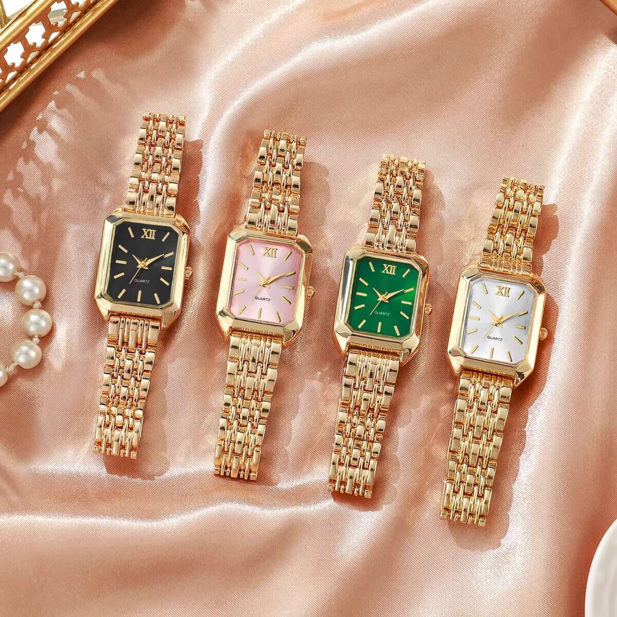 Fashion Rectangle Women Quartz - Luxury Watch Storage incelemesi ve fiyatı