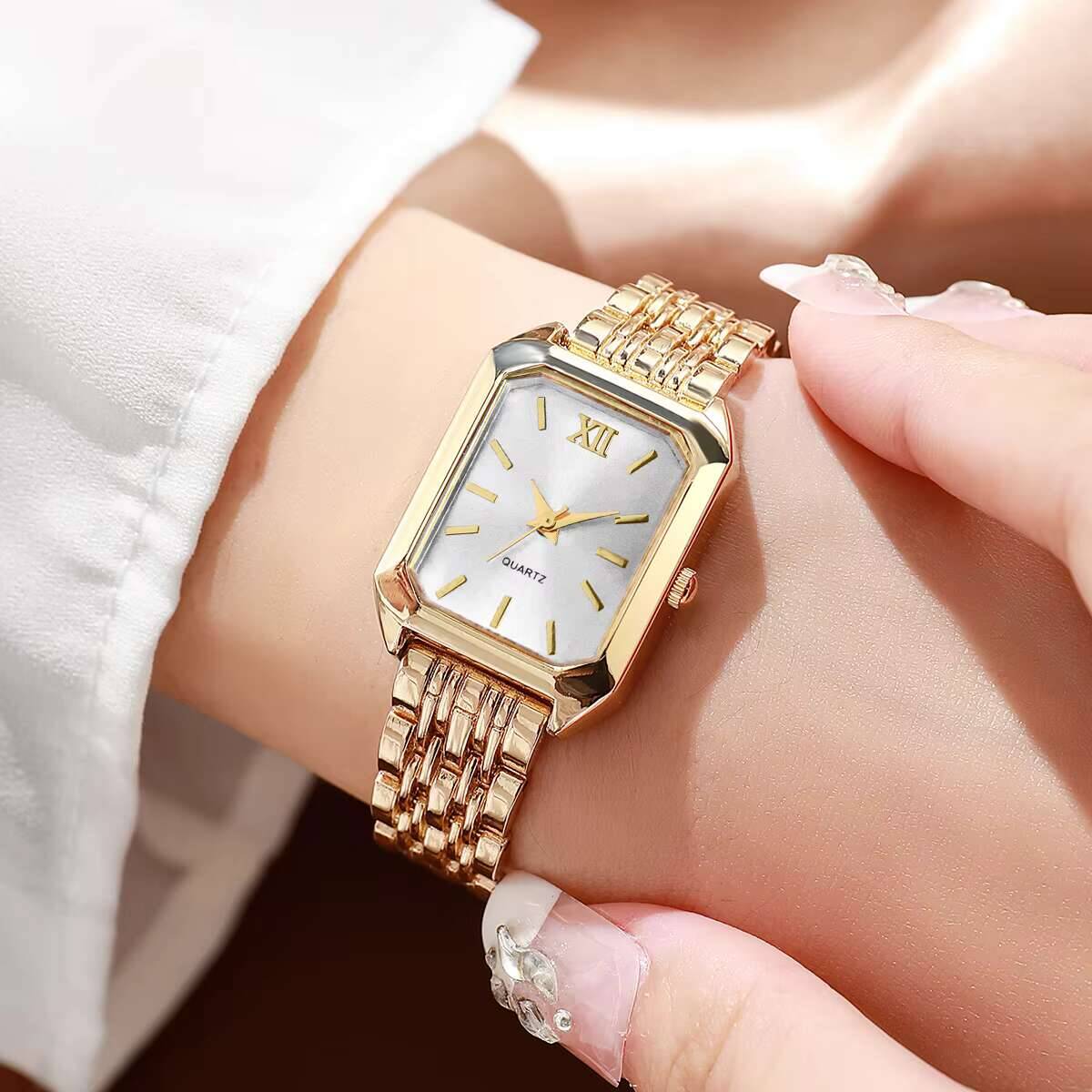 Fashion Rectangle Women Quartz - Luxury Watch Storage incelemesi ve fiyatı