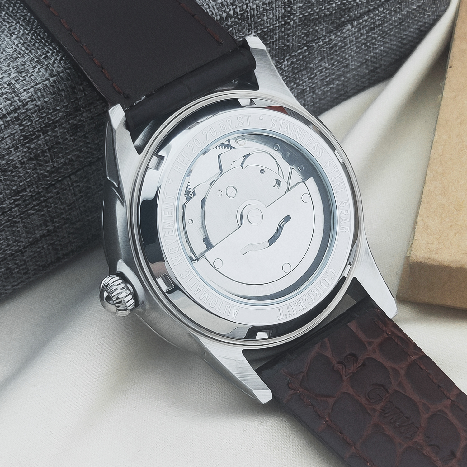 CUSTOM Logo 41mm MIYOTA8215 Au - Luxury Watch Life incelemesi ve fiyatı