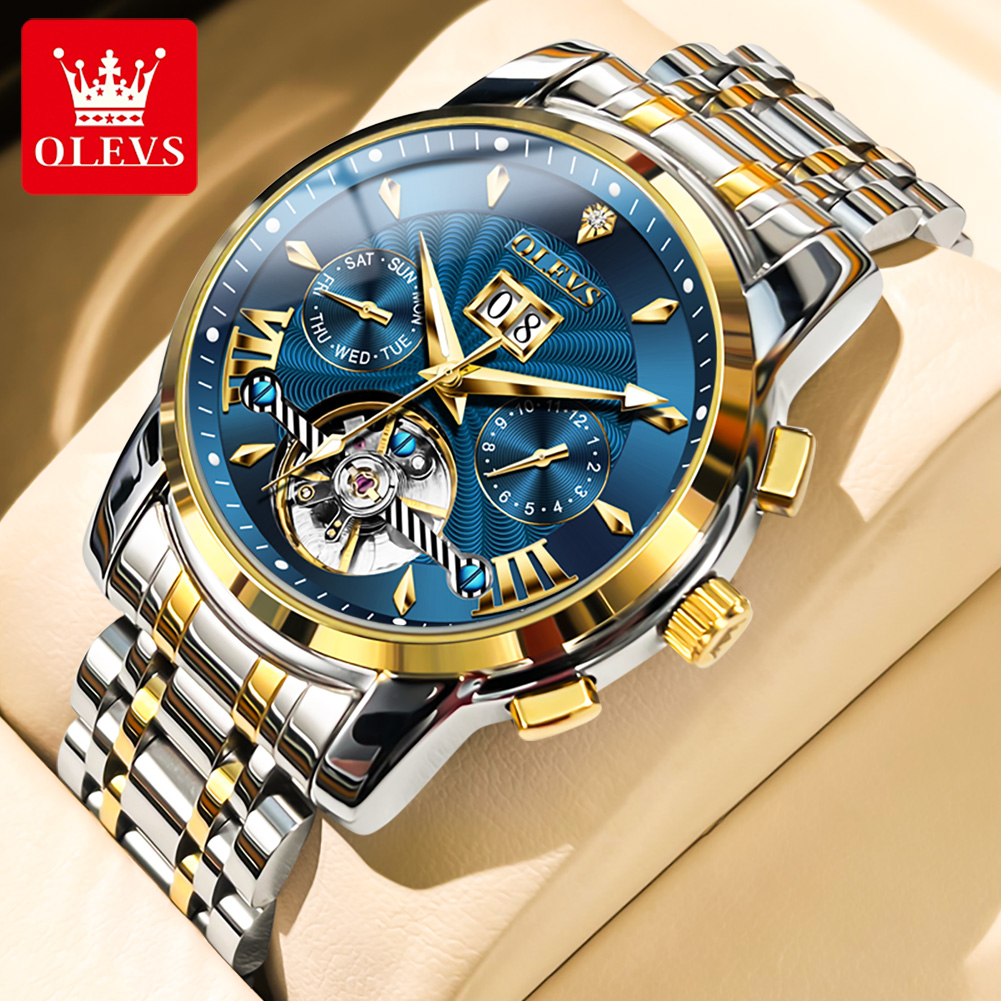 OLEVS Men Watches Luxury Fashi - Luxury Watch Display incelemesi ve fiyatı