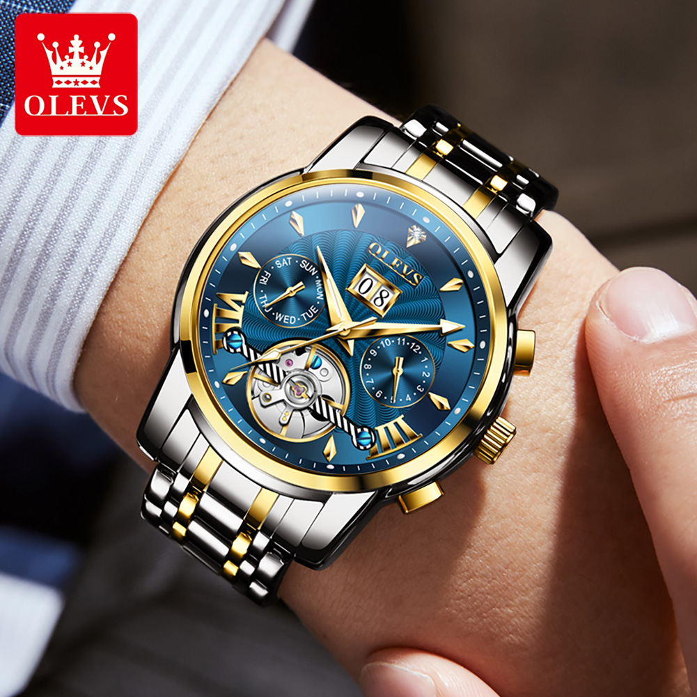 OLEVS Men Watches Luxury Fashi - Luxury Watch Display incelemesi ve fiyatı