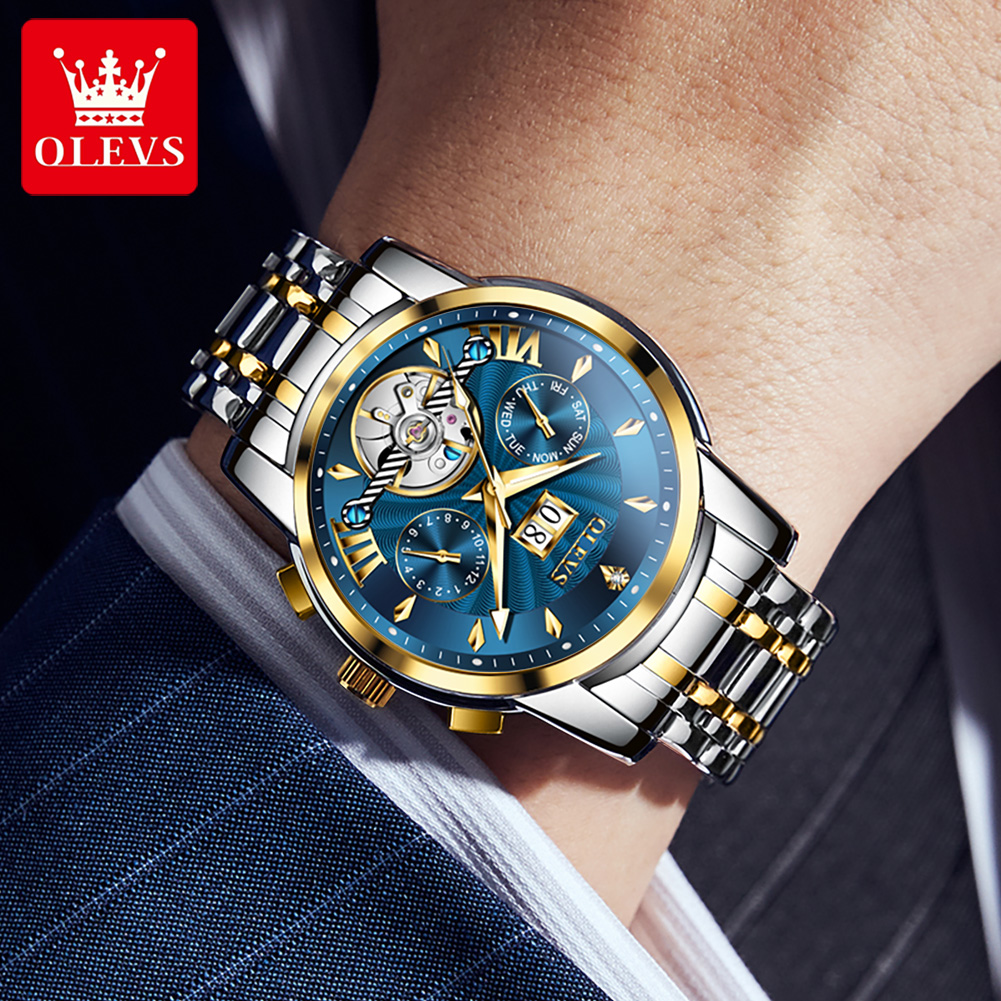 OLEVS Men Watches Luxury Fashi - Luxury Watch Display incelemesi ve fiyatı