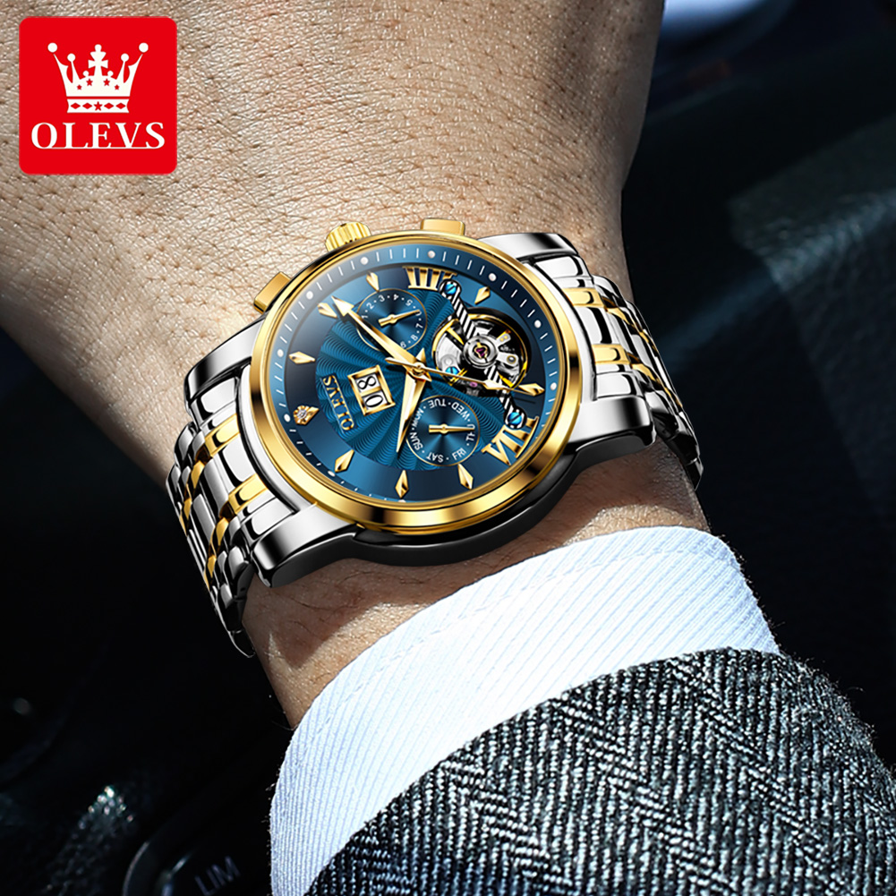 OLEVS Men Watches Luxury Fashi - Luxury Watch Display incelemesi ve fiyatı
