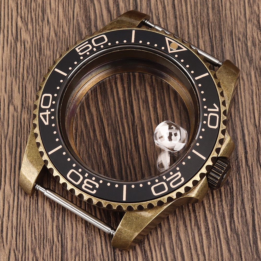 For NH35 Cases PVD Bronze Retr - Bronze Case Watch incelemesi ve fiyatı