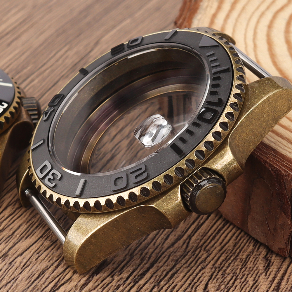 For NH35 Cases PVD Bronze Retr - Bronze Case Watch incelemesi ve fiyatı