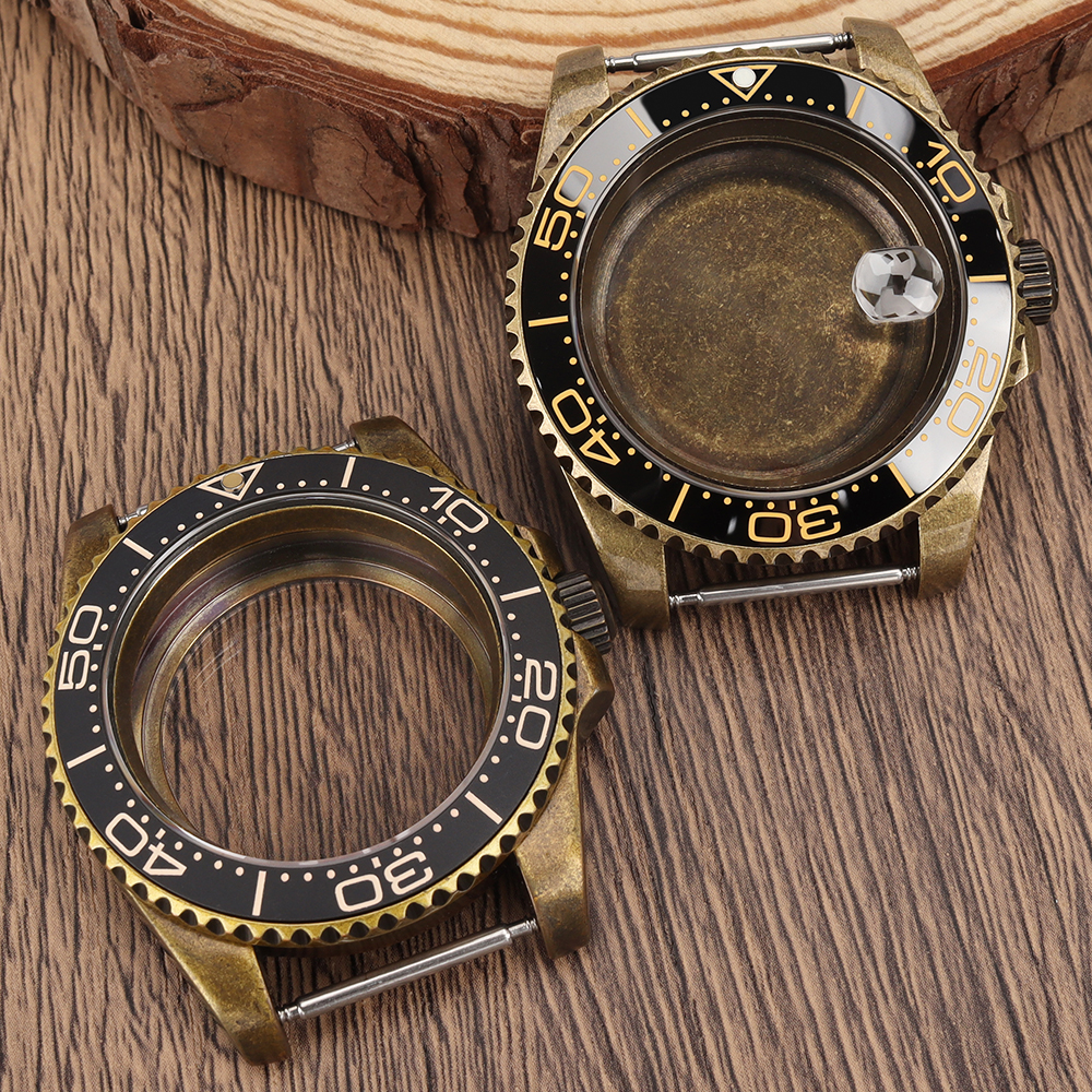 For NH35 Cases PVD Bronze Retr - Bronze Case Watch incelemesi ve fiyatı