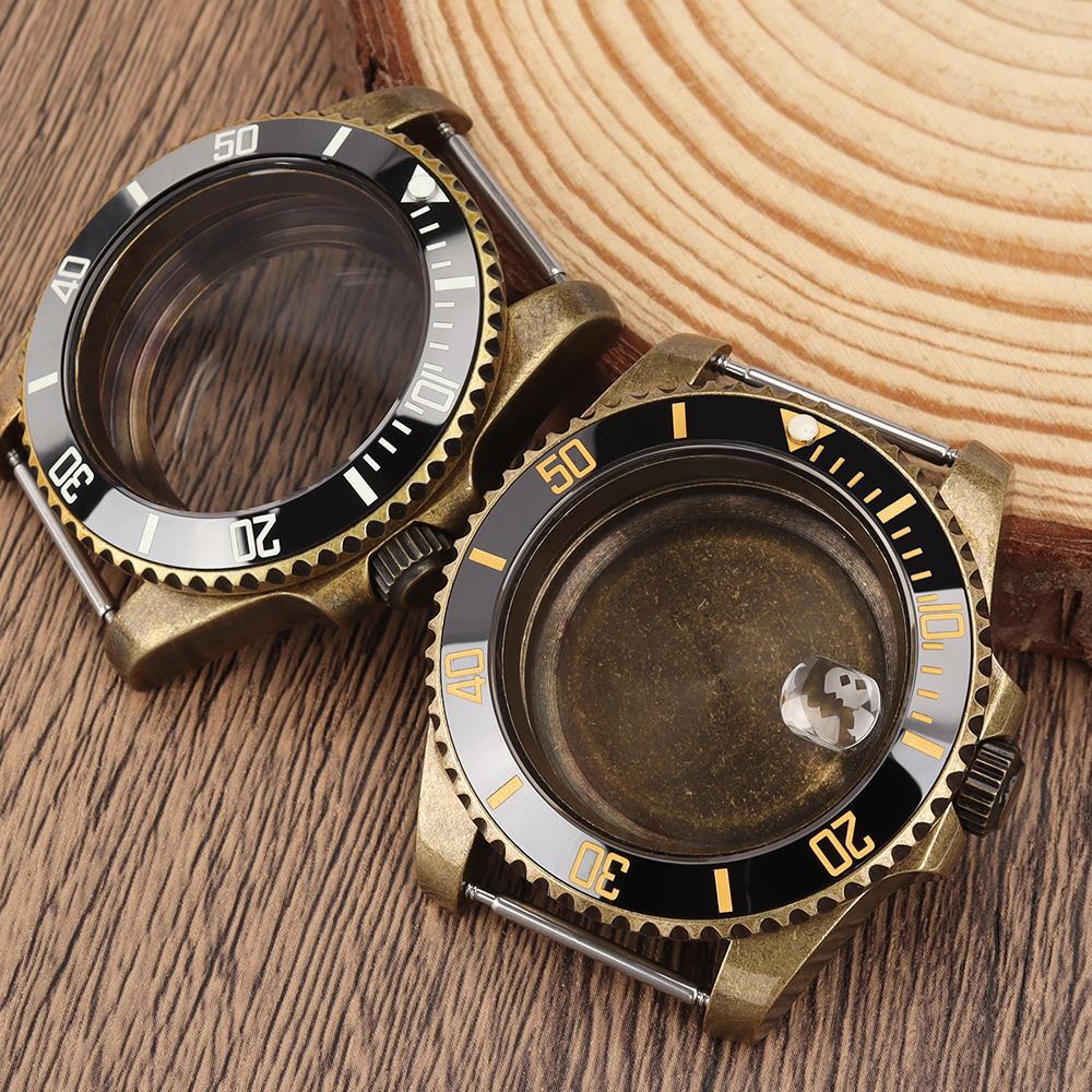 For NH35 Cases PVD Bronze Retr - Bronze Case Watch incelemesi ve fiyatı