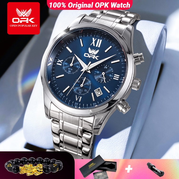 OPK 6052 Mens Watch Automatic  - Luxury Watch Leather incelemesi ve fiyatı