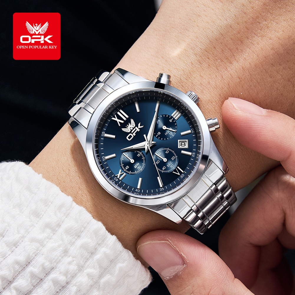 OPK 6052 Mens Watch Automatic  - Luxury Watch Leather incelemesi ve fiyatı
