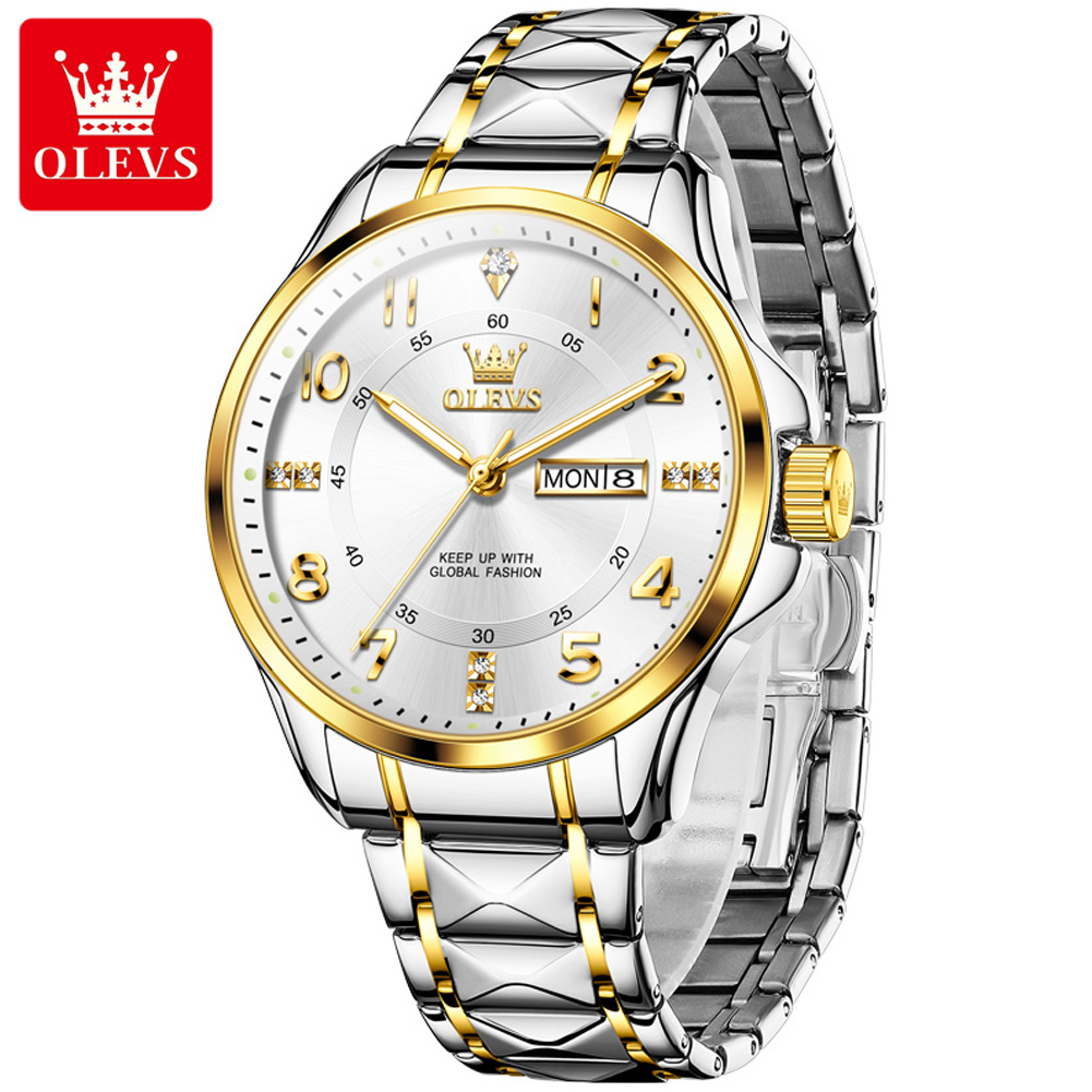 OLEVS Brand original wristwatc - Luxury Watch With Arabic Numerals incelemesi ve fiyatı