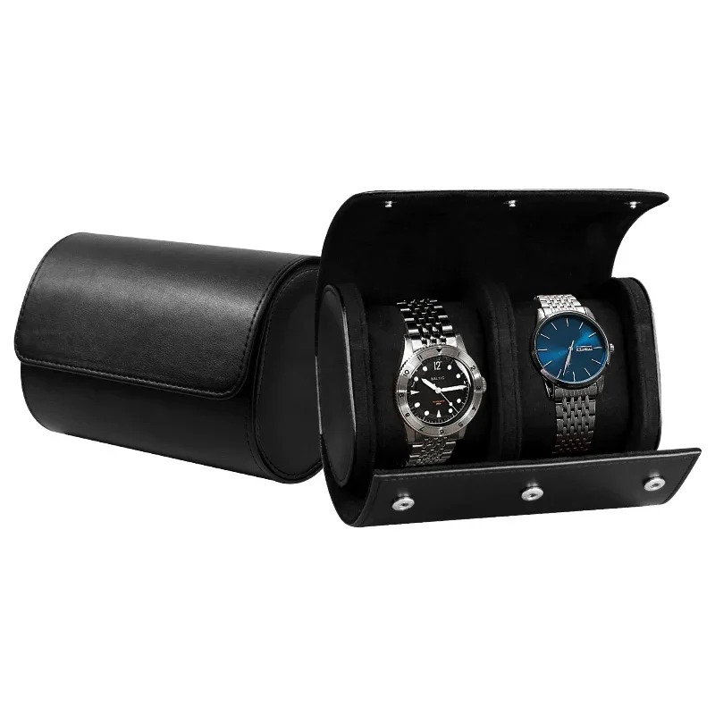 Embers Leather Watch Roll 1 2  - Luxury Watch Travel Case incelemesi ve fiyatı