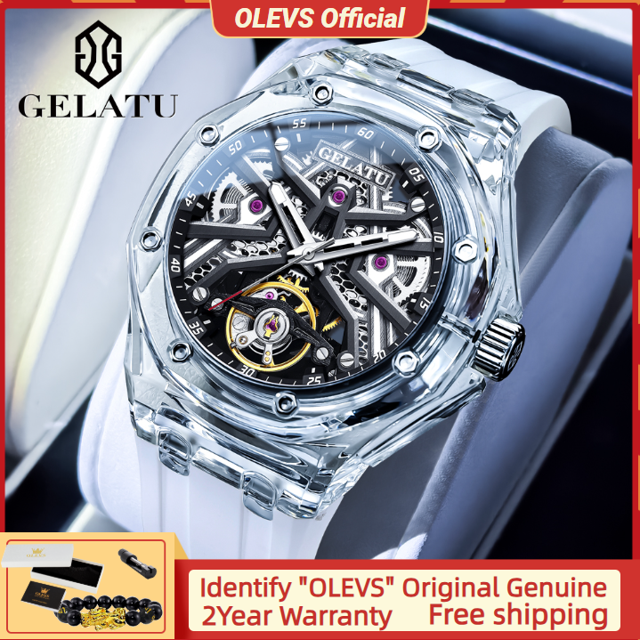 GELATU 8002 Automatic Mechanic - Luxury Watch Leather incelemesi ve fiyatı