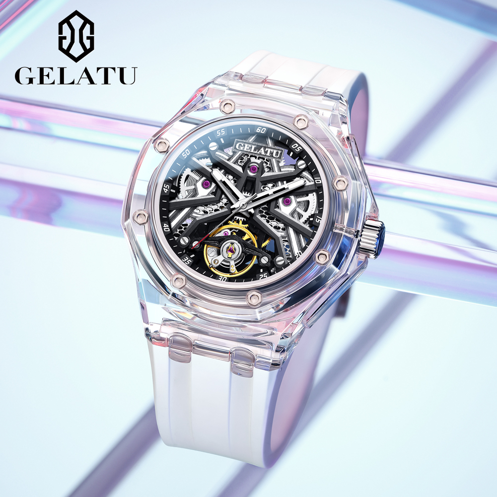 GELATU 8002 Automatic Mechanic - Luxury Watch Leather incelemesi ve fiyatı