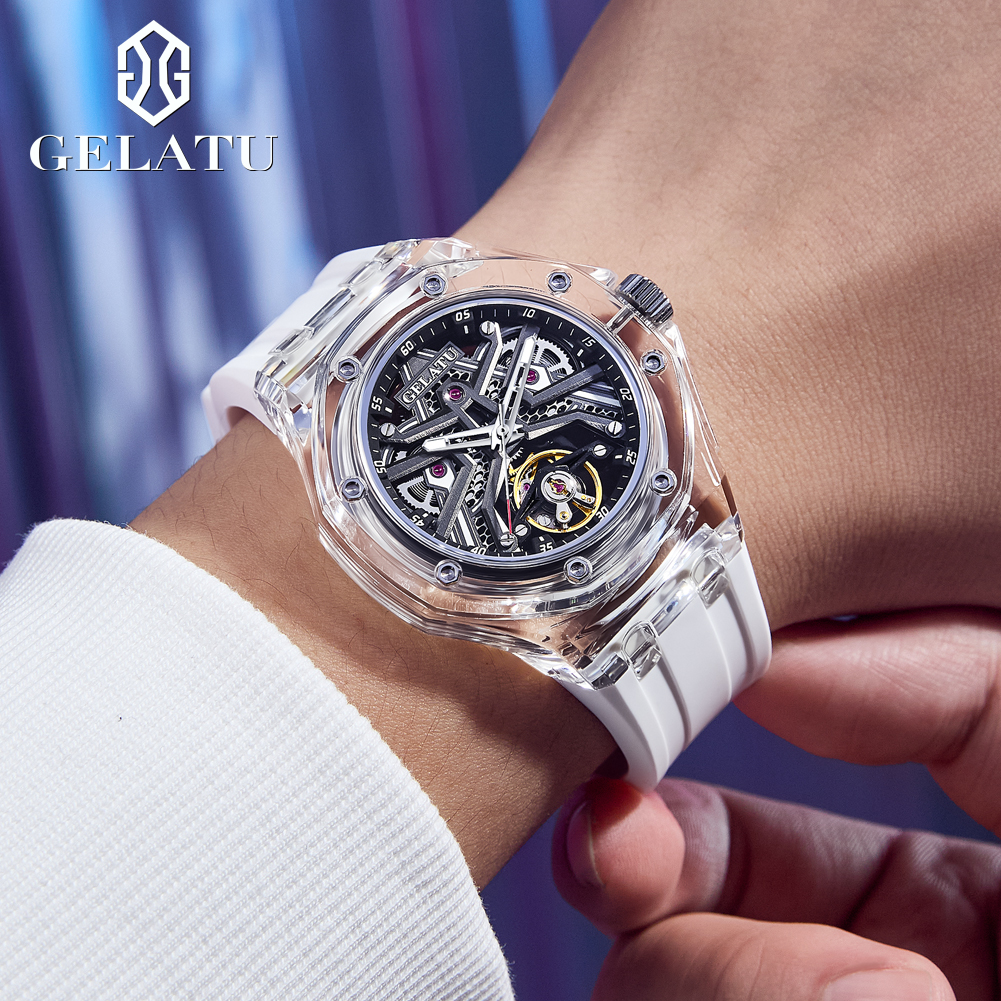 GELATU 8002 Automatic Mechanic - Luxury Watch Leather incelemesi ve fiyatı