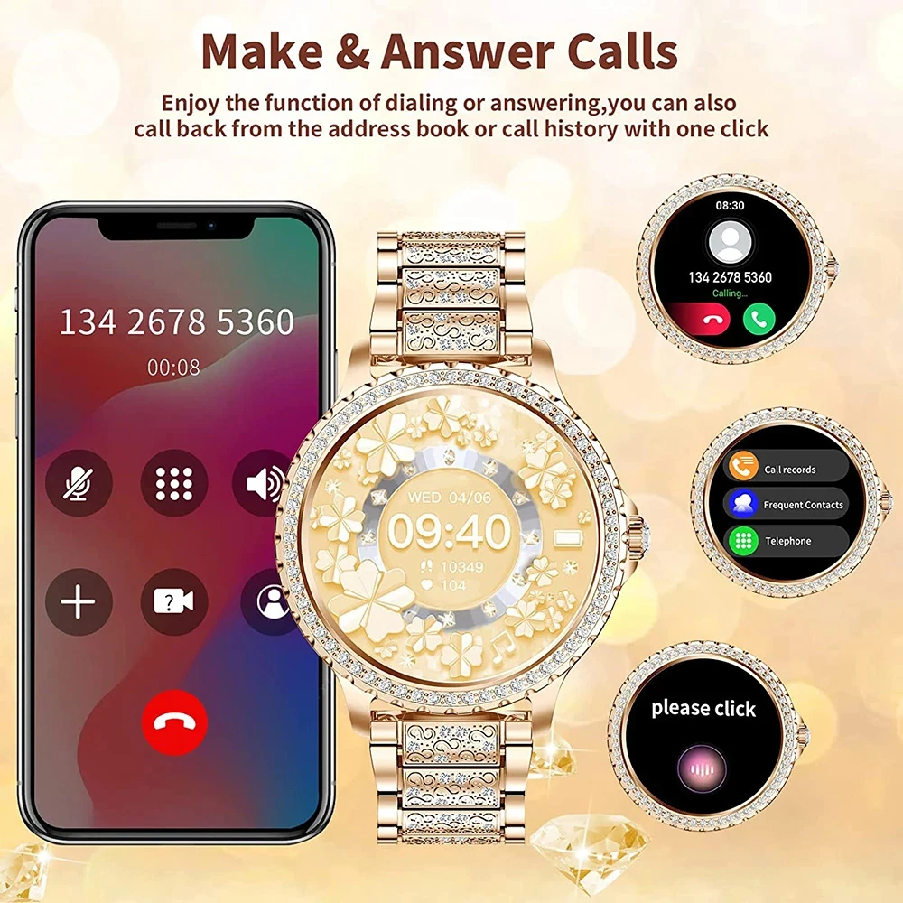 Fashion Luxury Gold Women Smar - Luxury Watch On Wrist incelemesi ve fiyatı